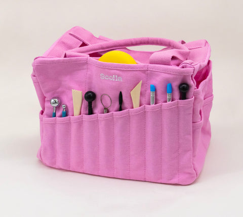Soolla Studio Bag: Storage Organizer & Pottery Tool Bag