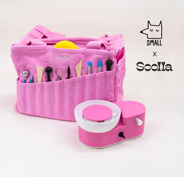 Soolla Studio Bag: Storage Organizer & Pottery Tool Bag – Small